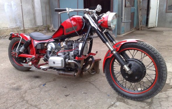 Мотоцикл Урал тюнинг может